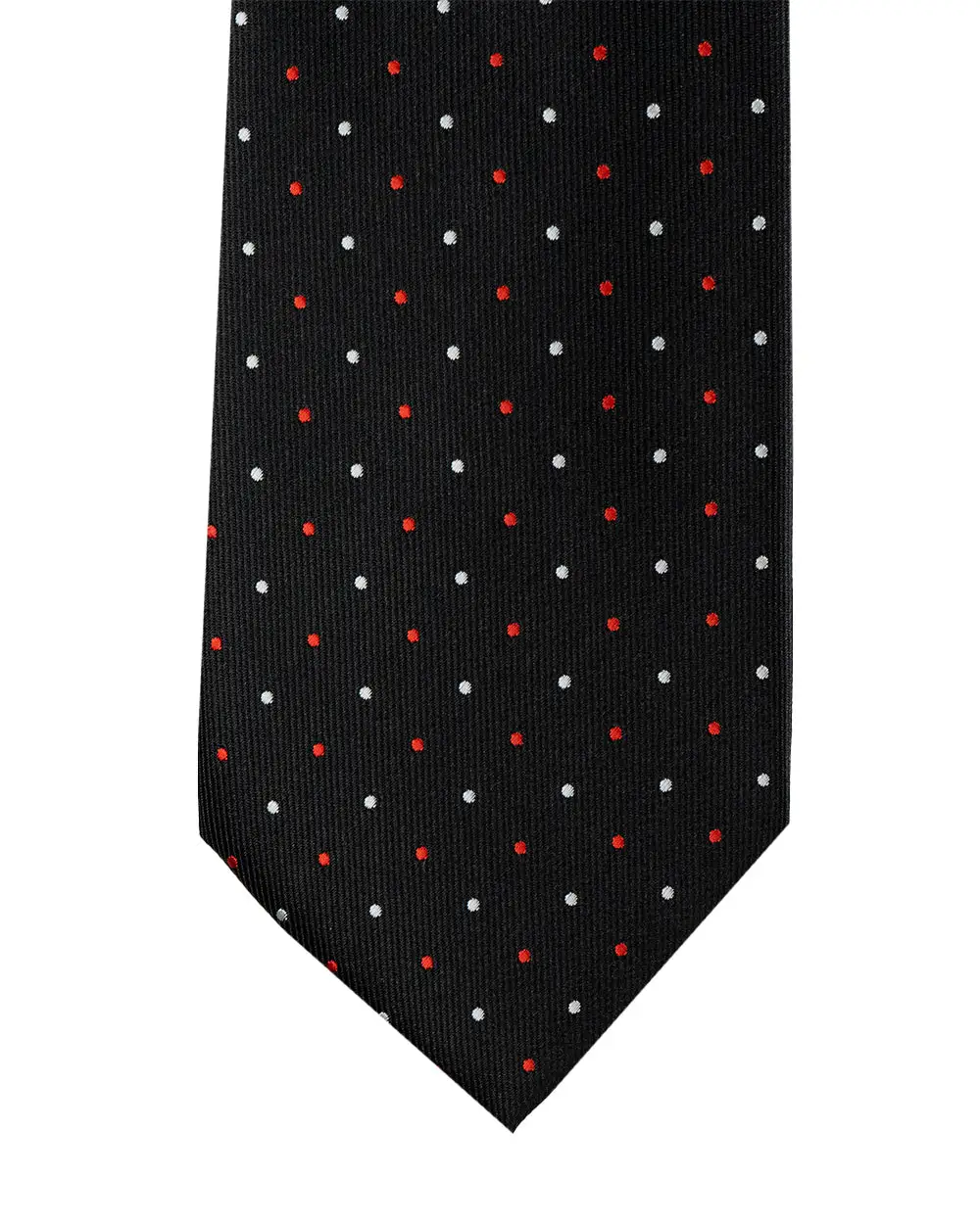 Extended Length Spotted Dress Tie