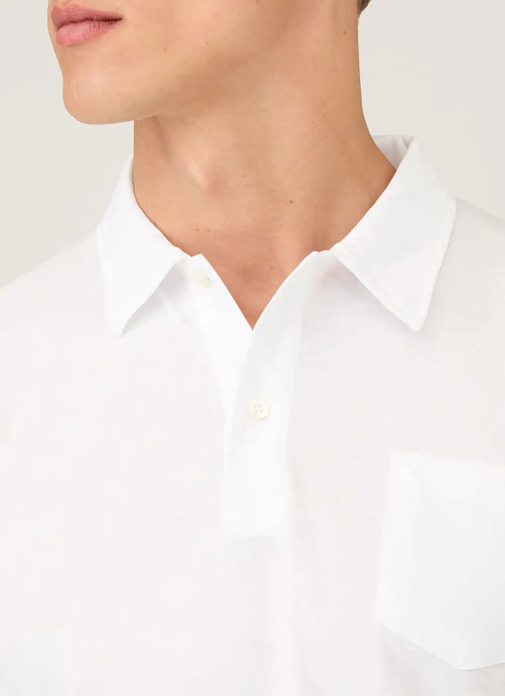Modern Everyday Slim Fit Sea Island Cotton Jersey Short Sleeve Polo Shirt