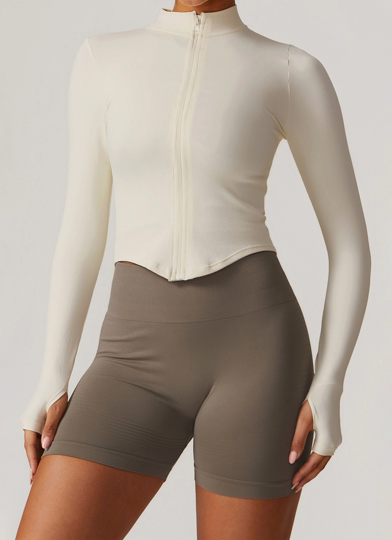 Zip Up Active Jacket Set