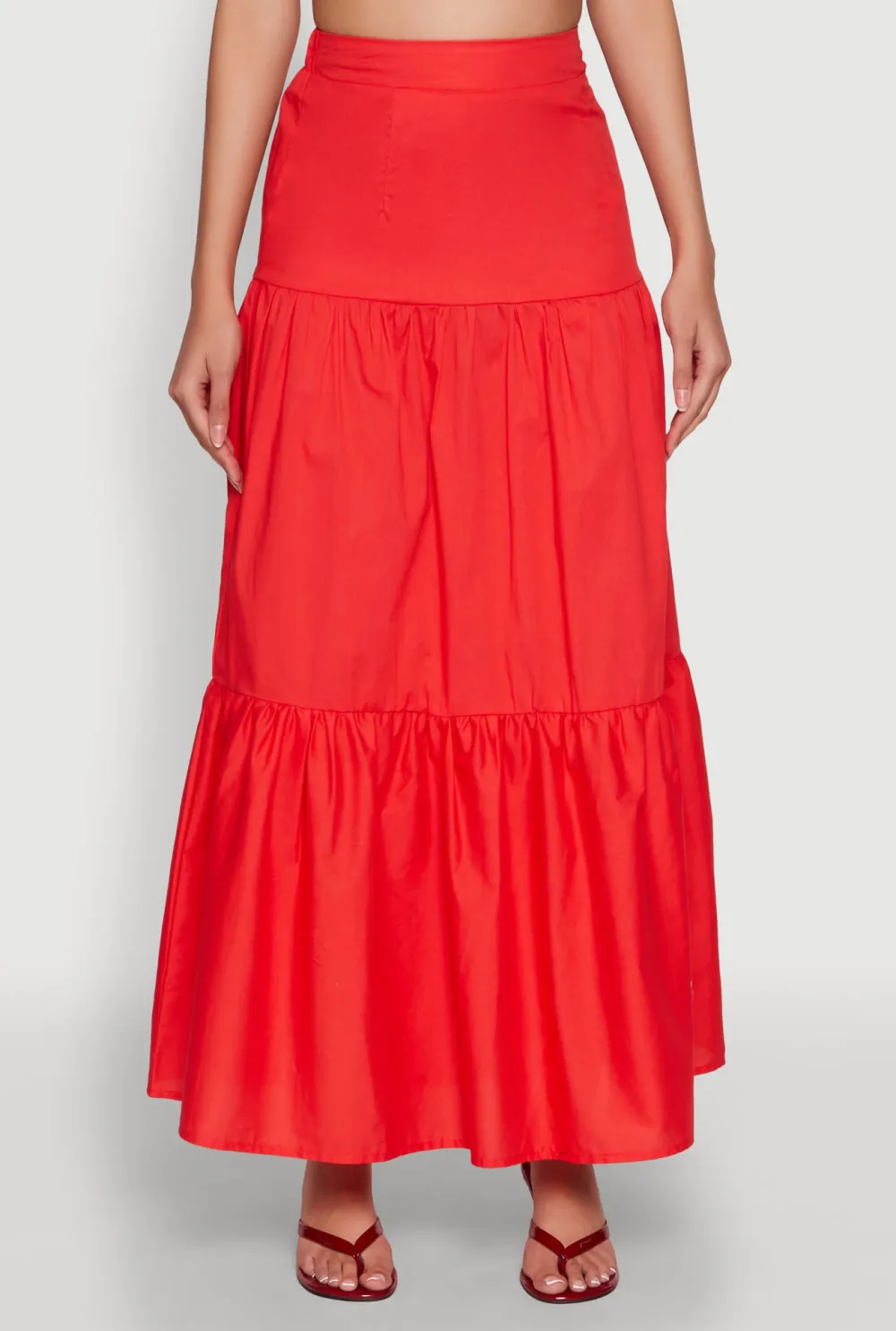 Long Cake Skirt