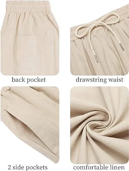 Men's Cotton Linen Harem Pants