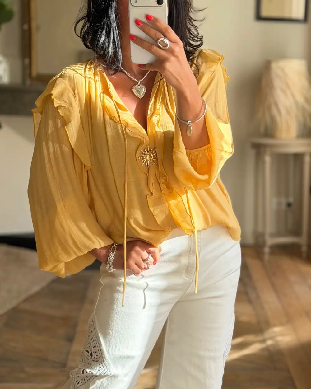 Relaxed-Fit Blouse