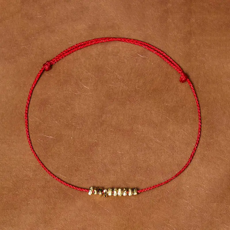 Handmade Sterling Silver Small Pieces Braided Ultra Bracelet