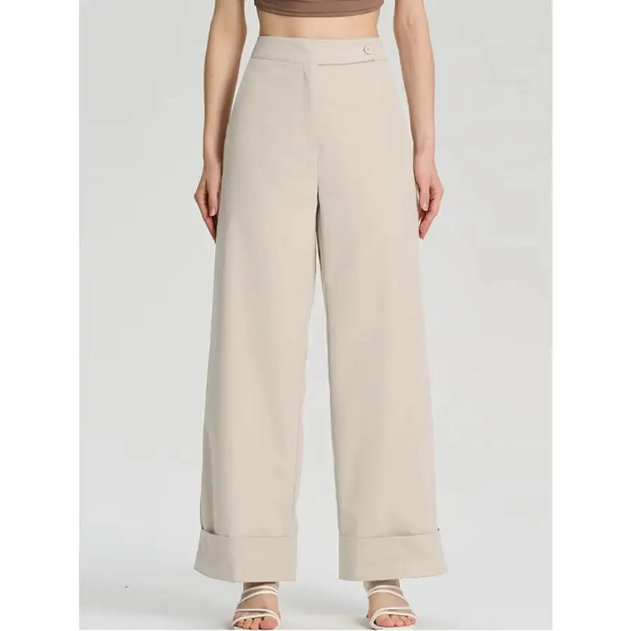 High Waist Wide Leg Pants
