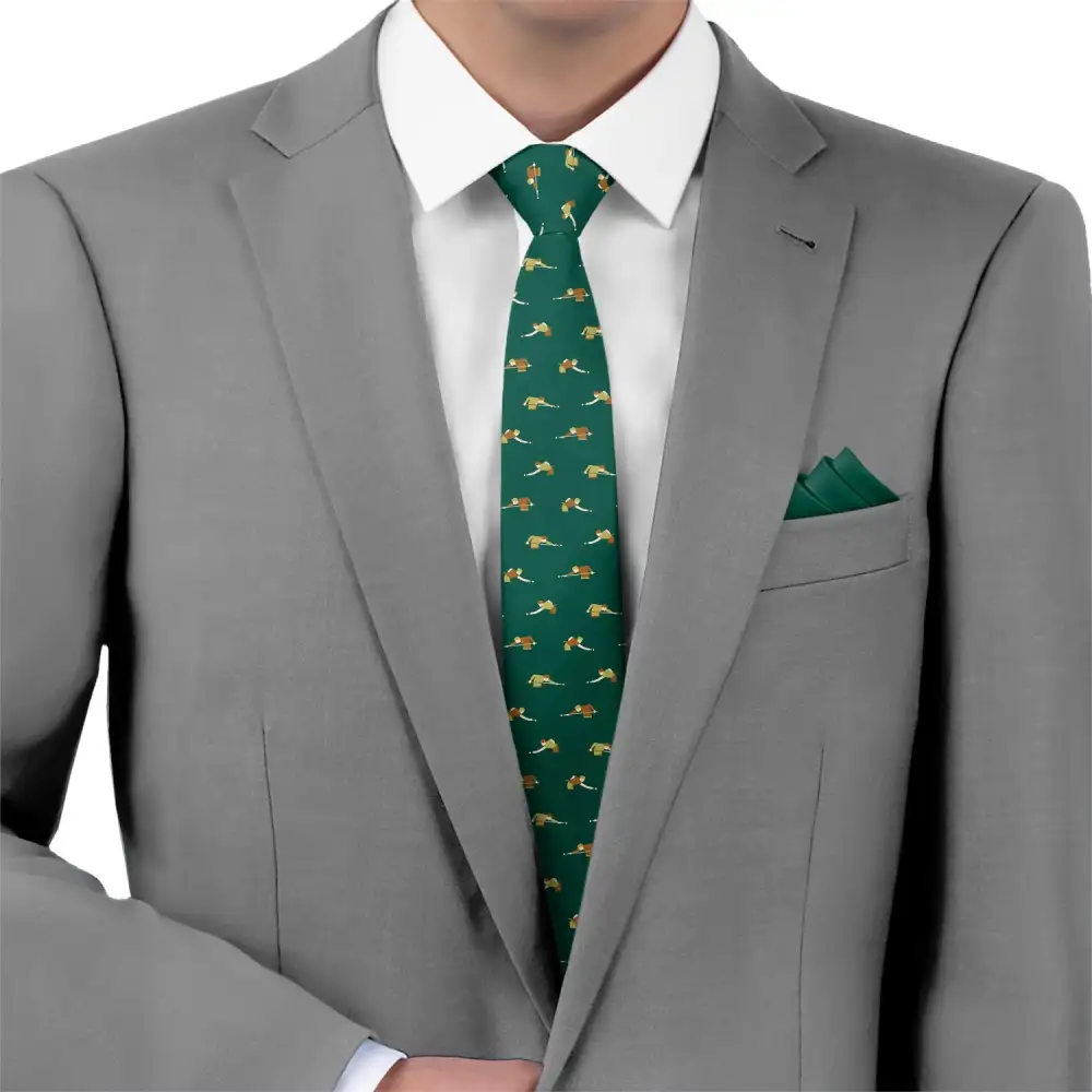 Billiards Pattern Necktie