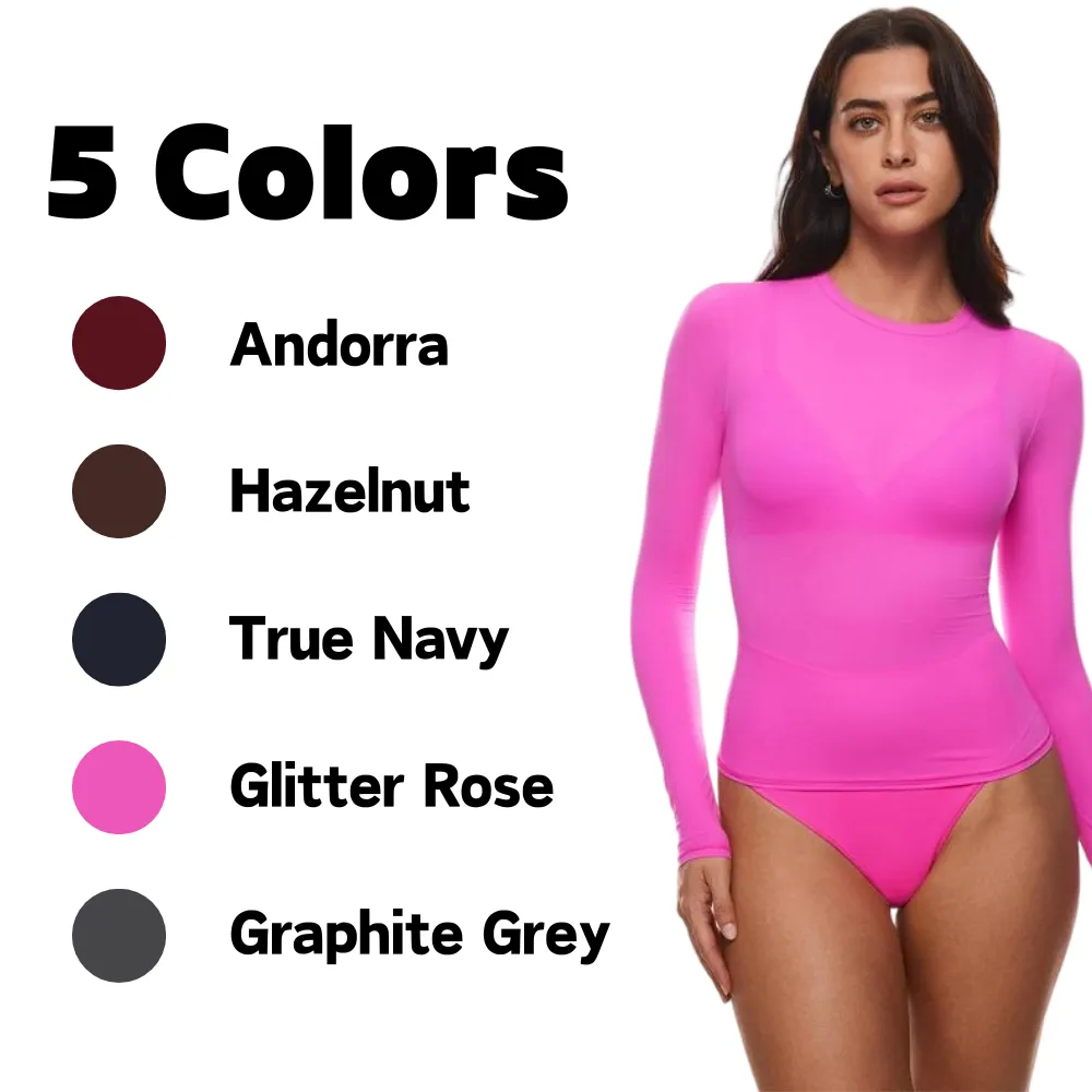 Soft Single-Layer Basic Long Sleeve Shirts