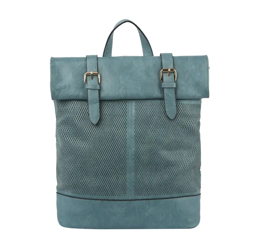Tall Buckle Accent Backpack