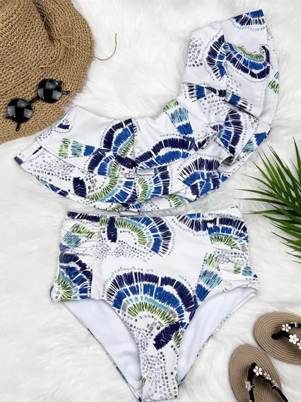 Double Layer Large Lotus Leaf One Swim Set