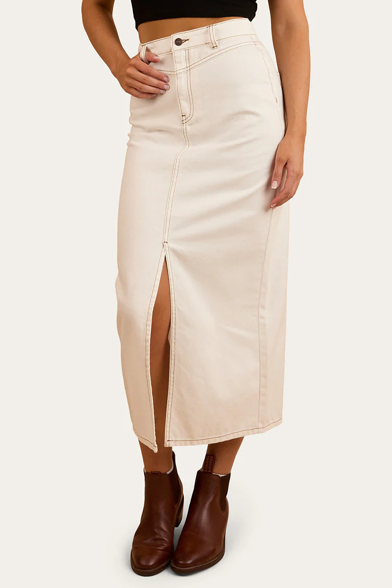 Women's Stitched Detail Classic Skirt
