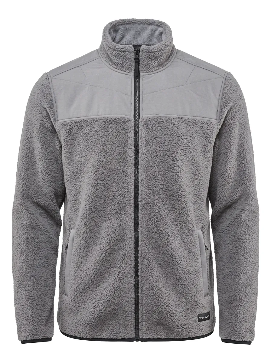 Sherpa Fleece Denim Jacket
