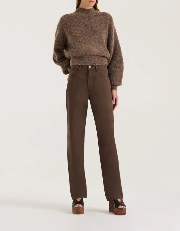 Oat Oversized Textured Knit Sweater