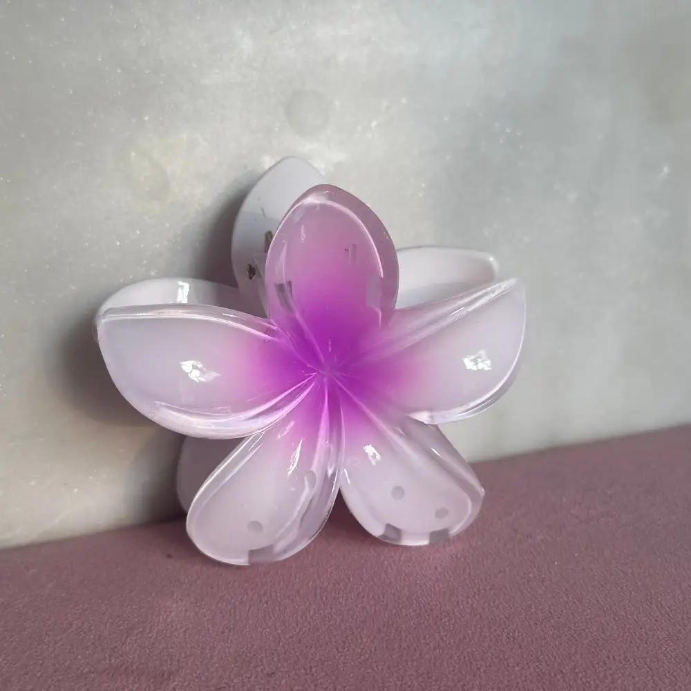 Tropical Flower Hair Claw Clip
