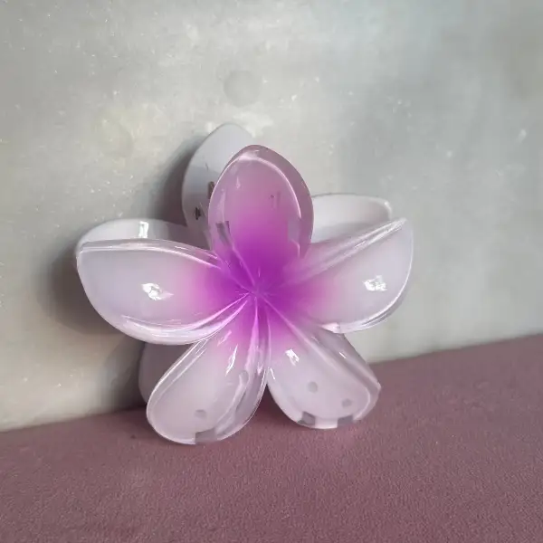 Tropical Flower Hair Claw Clip