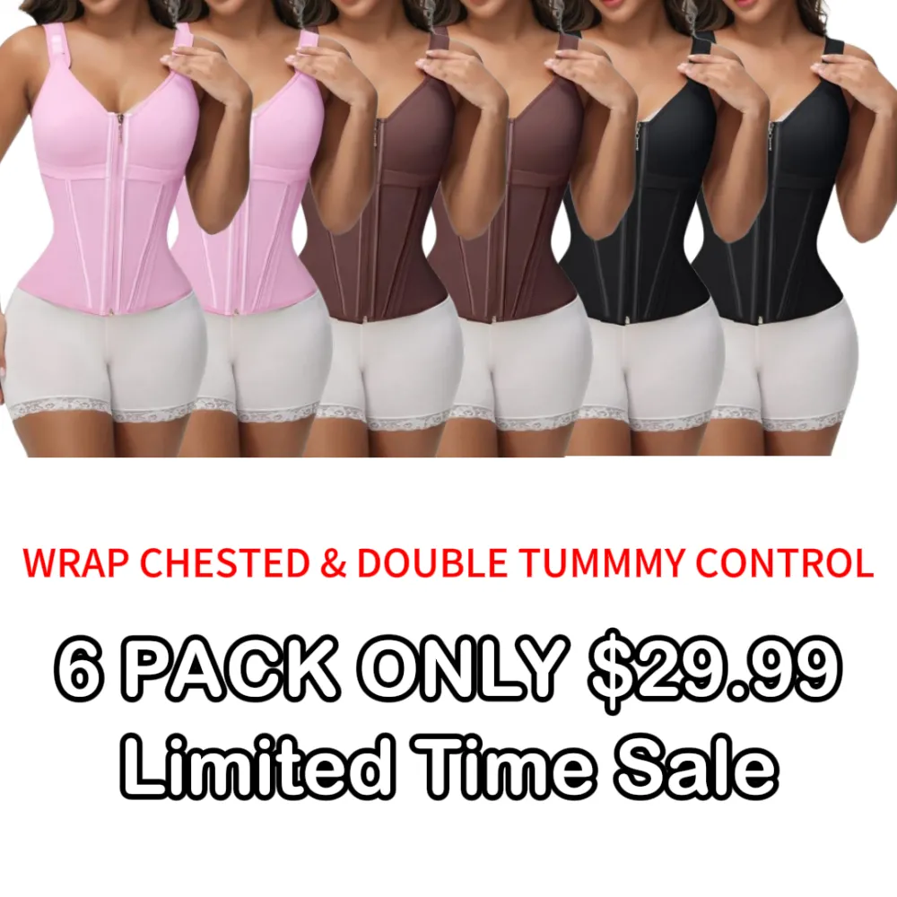 🔥Last Day 49% Off - Women’s Tummy Control Shapewear with Built-In Bra – Waist Slimming, Lifting & Adjustable Fit