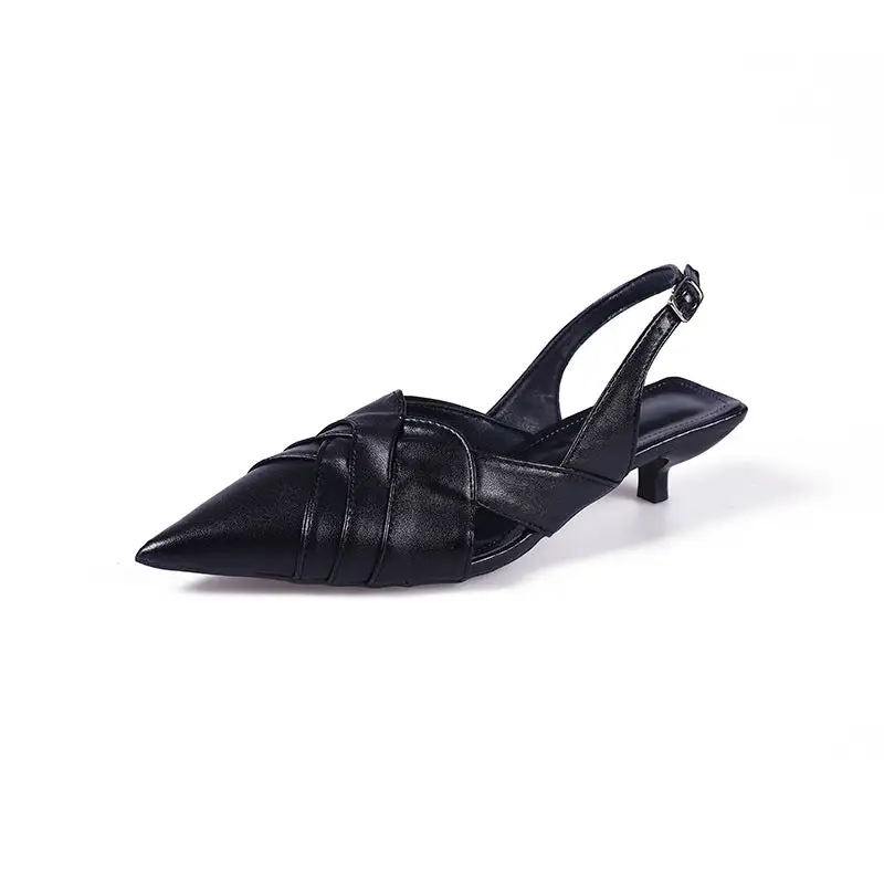 Simple Strap Stiletto Sandals