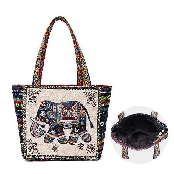Elephant Butterfly Bag