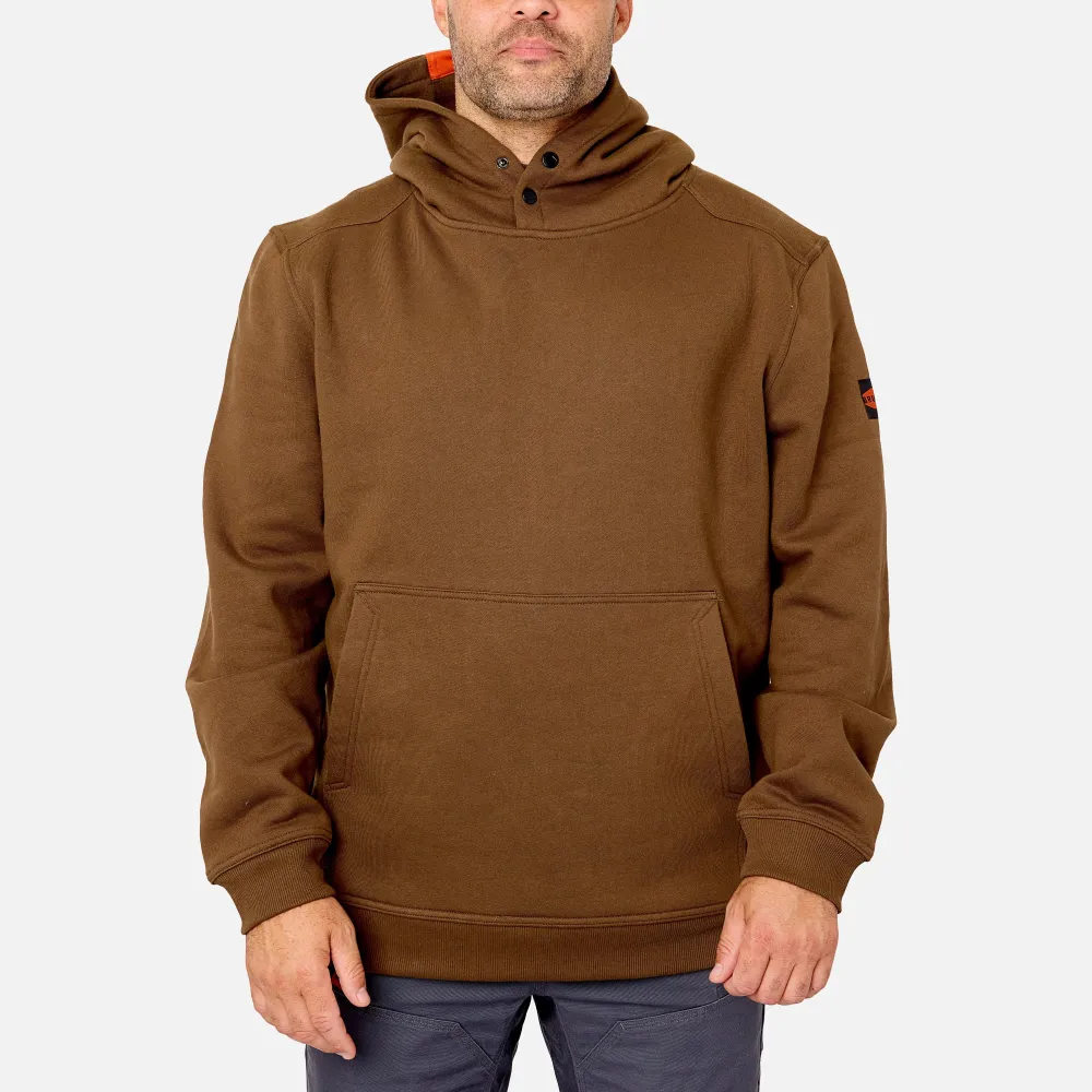 The Shevlin Hoodie Men's Water Resistant Workwear Hoodie  Midweight Fabric, DWR Finish & Hard Hat-Compatible Hood