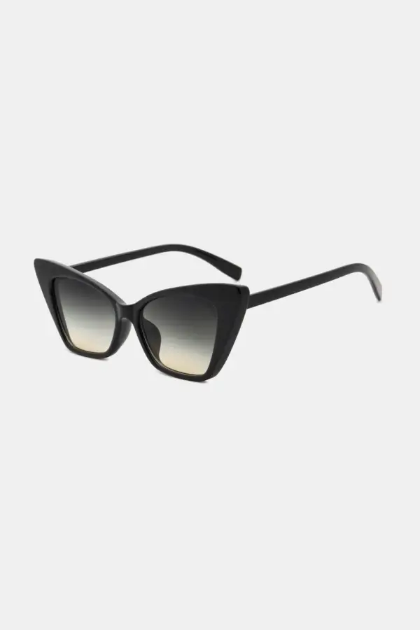 Low Profile Cat Eye Frame Sunglasses