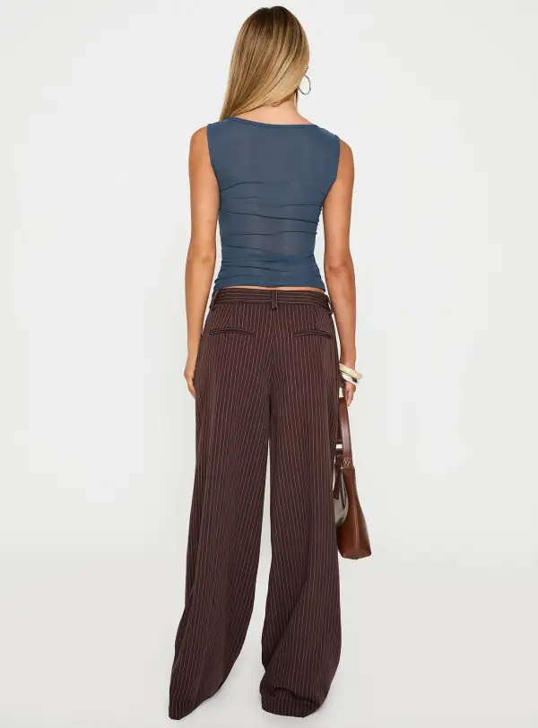 Lustre Wide Wide Leg Pants