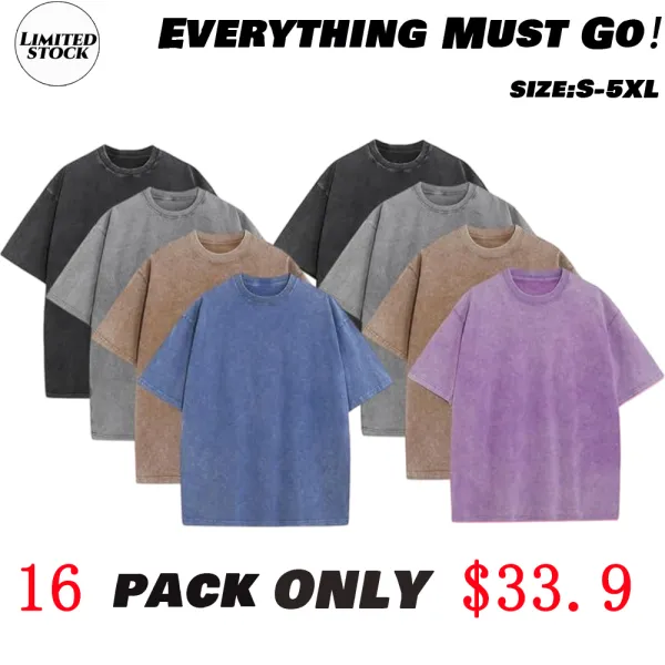 Men's summer short-sleeved cotton T-shirts