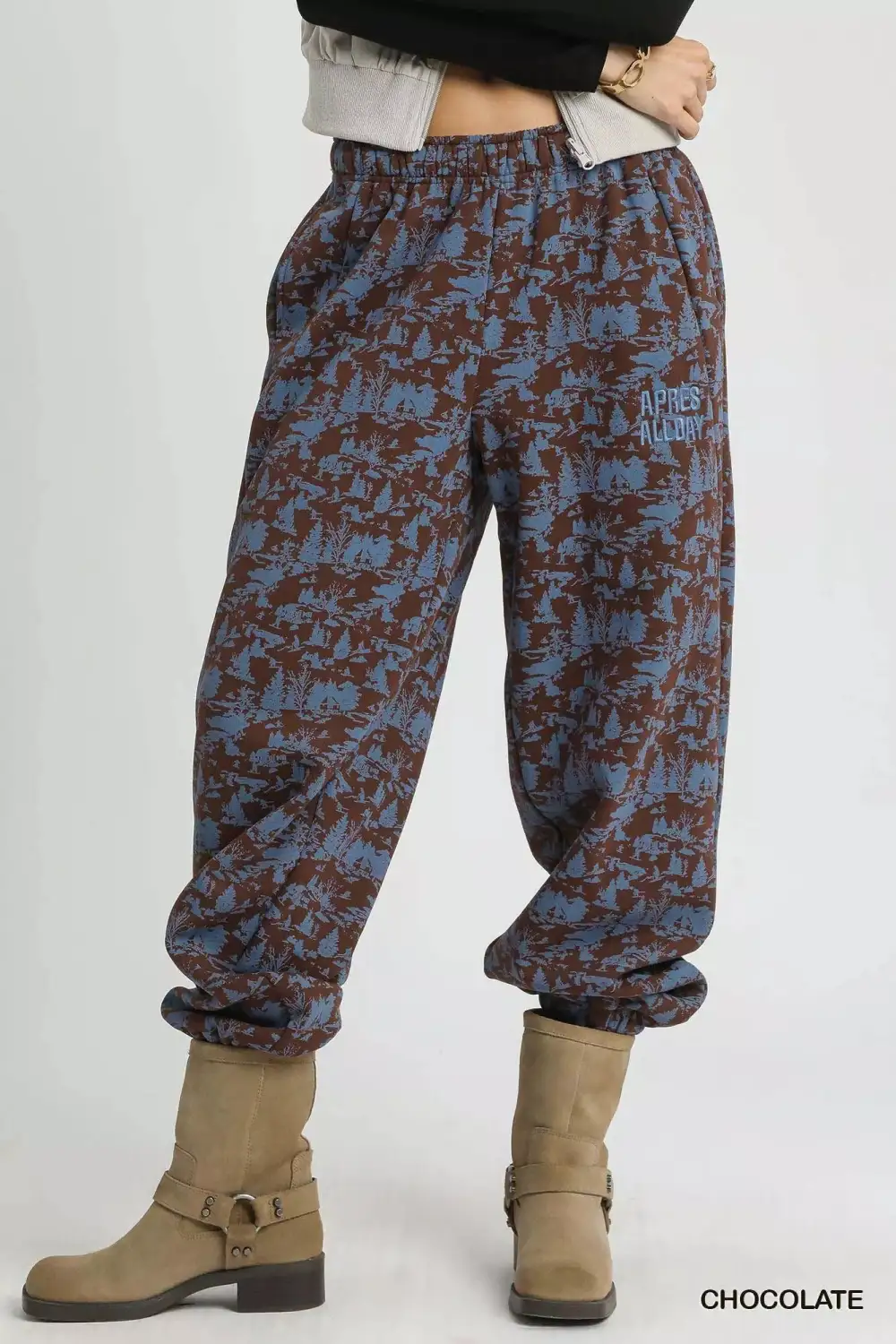 Tailored Drawstring Pocketed Sweatpants