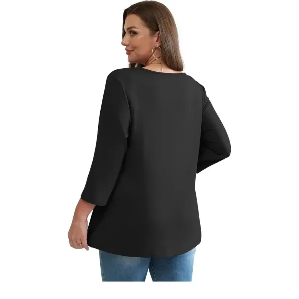 Women's Sleeve V-Neck Blouse