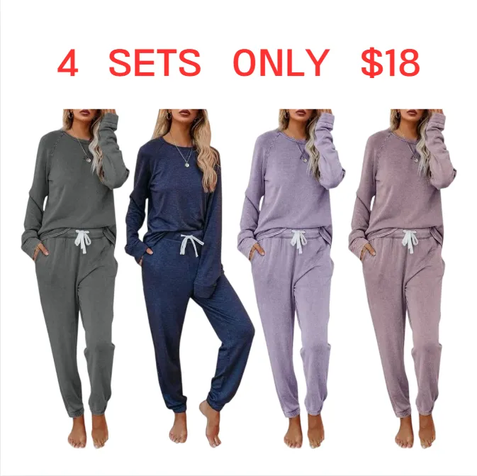 Women's Solid Sweatsuit