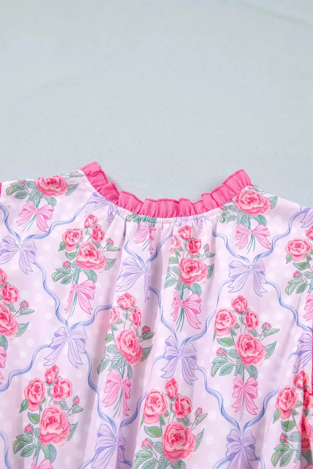 Floral Ruffle Tiered Dress Casual