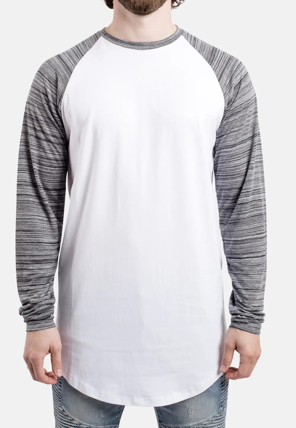 Soft Line Baseball Longline Tee