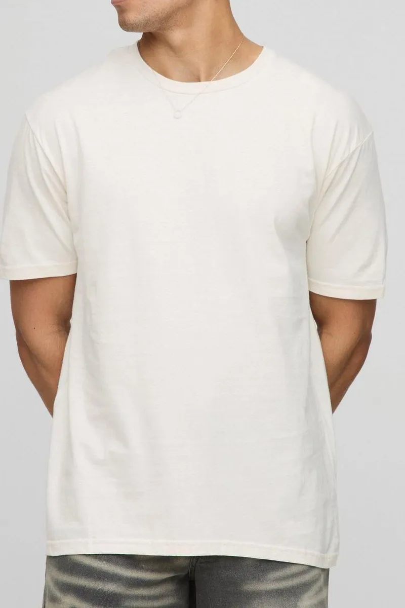 Oversized Dragon Noodle Bowl Graphic Crew Neck T-Shirt Daily