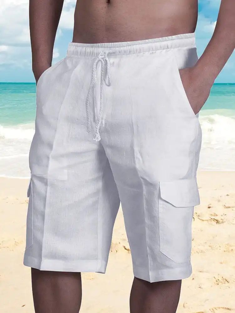 Men's Cotton Shorts Pockets