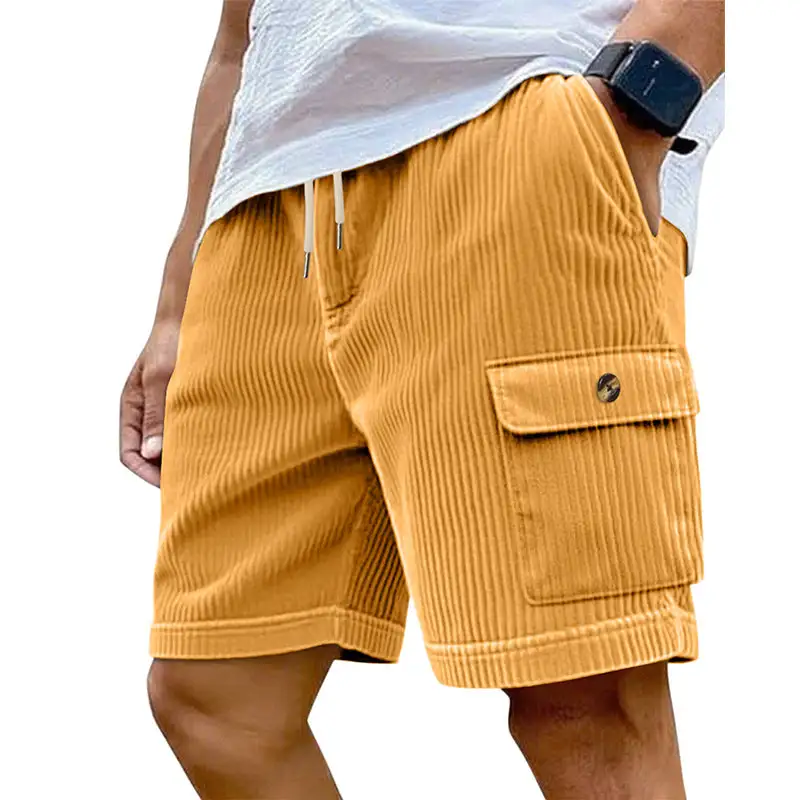 Men's Rugged Cargo Shorts with Roomy Pocket Storage