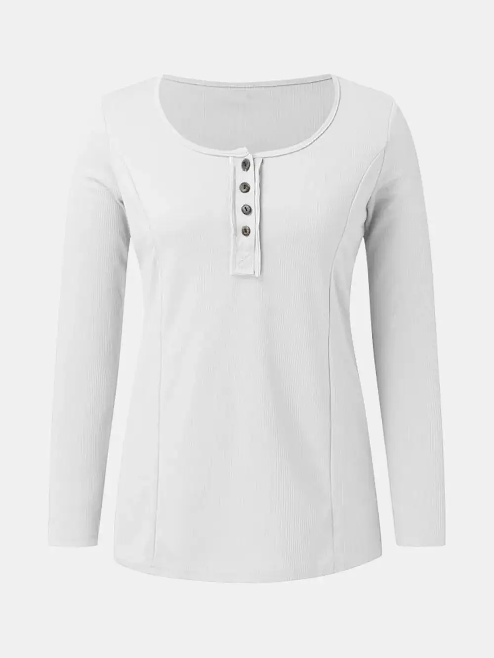 Everyday Scoop Neck Long Sleeve T-Shirt
