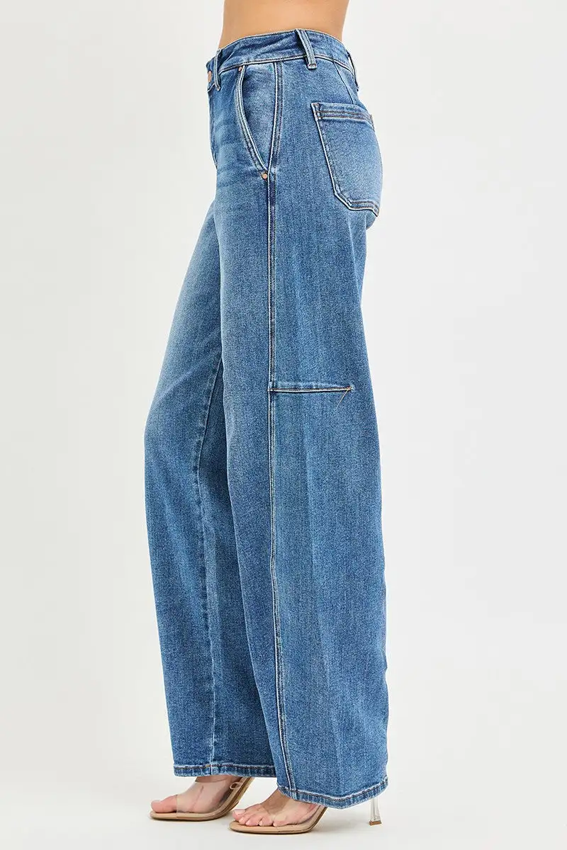 Clean Polished Denim Jeans