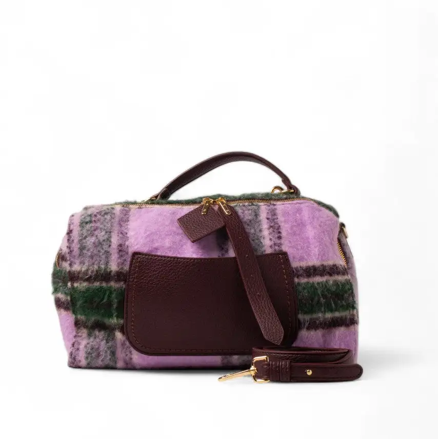 Relaxed Shoulder Fur Handbag