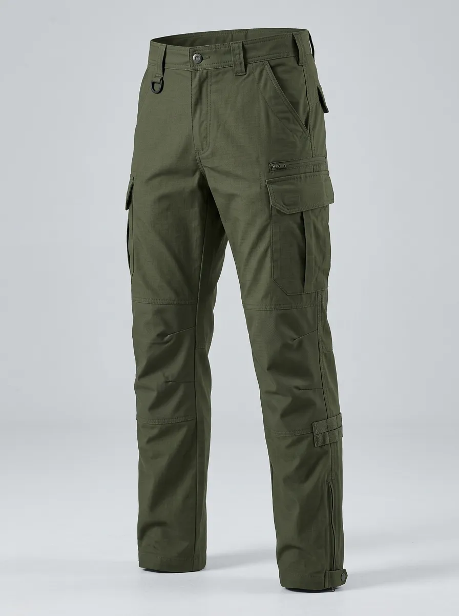 Men's Zip-Pocket Outdoor Cargo Pants