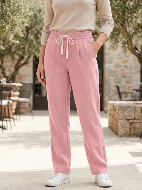 Women's Outdoor Inspired Graphic Adjustable Drawstring Waist Pants