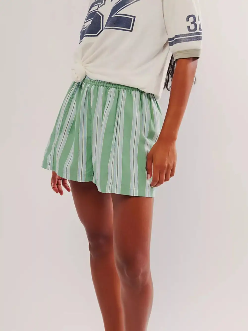 Laid Back Elastic Waist Shorts