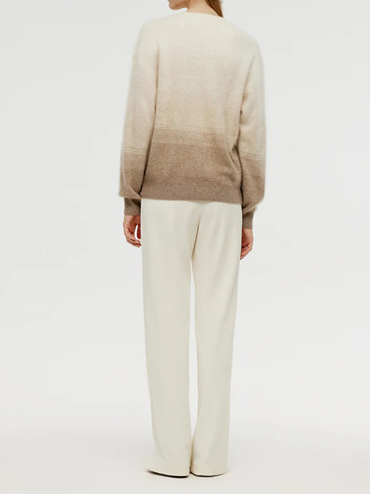 Brushed Cashmere Gradient Women Sweater