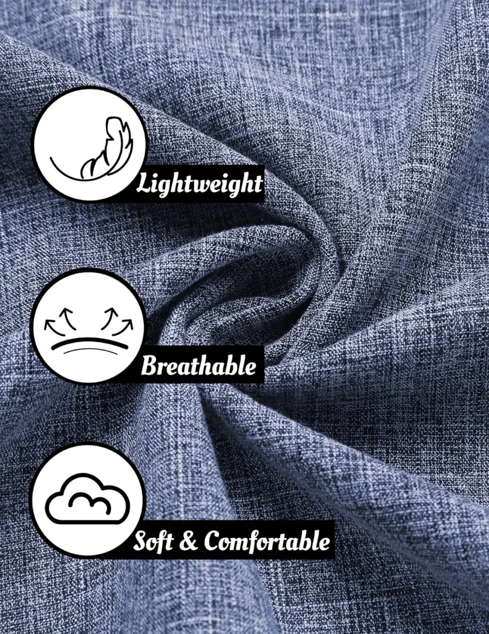 Men's Linen Shirts Short Sleeve Casual Shirts Button Down Shirt for Men Beach Summer Wedding Shirt