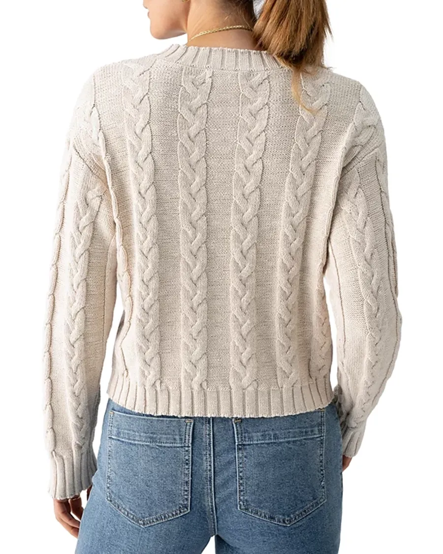 Ribbed crewneck Casual Style Sweater