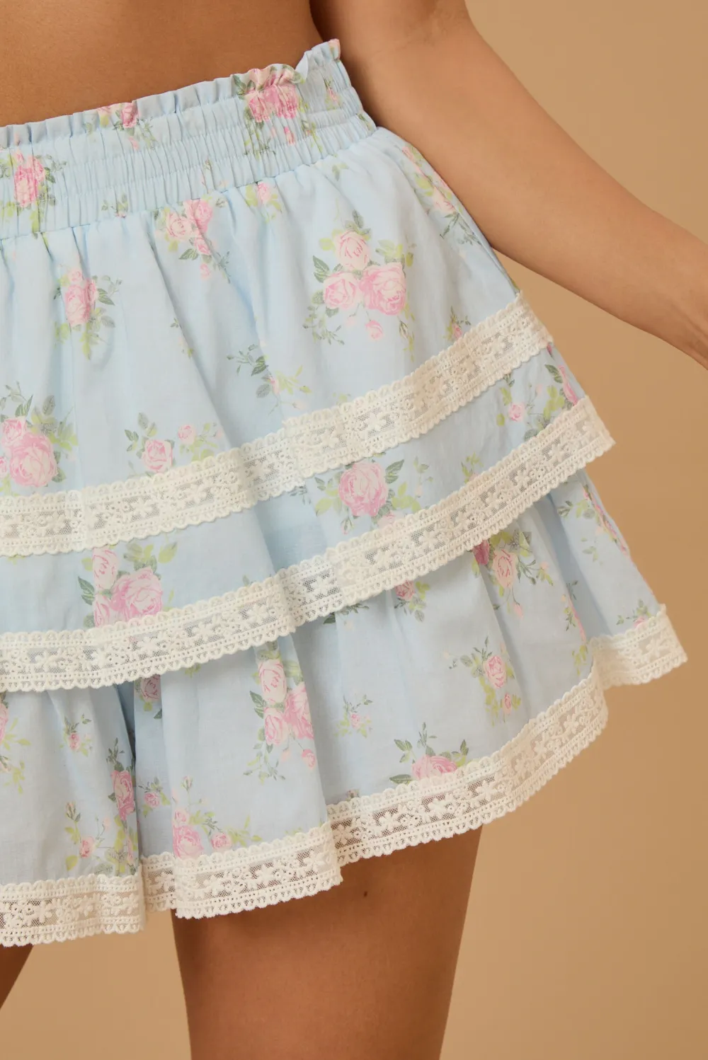 Layered Lace Shorts