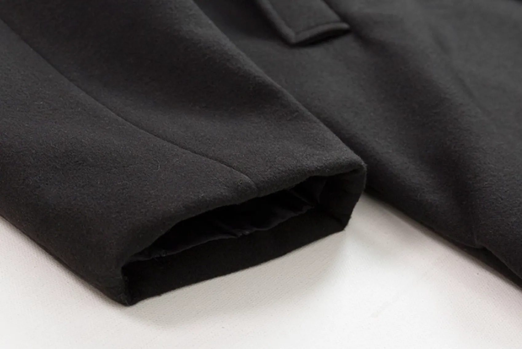 Premium Over-the-Knee Blazer Coat