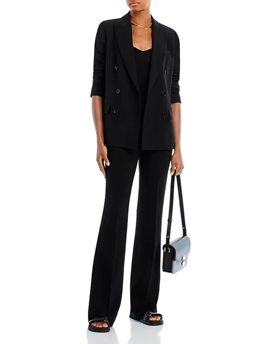 Flared Leg Silhouette Pants