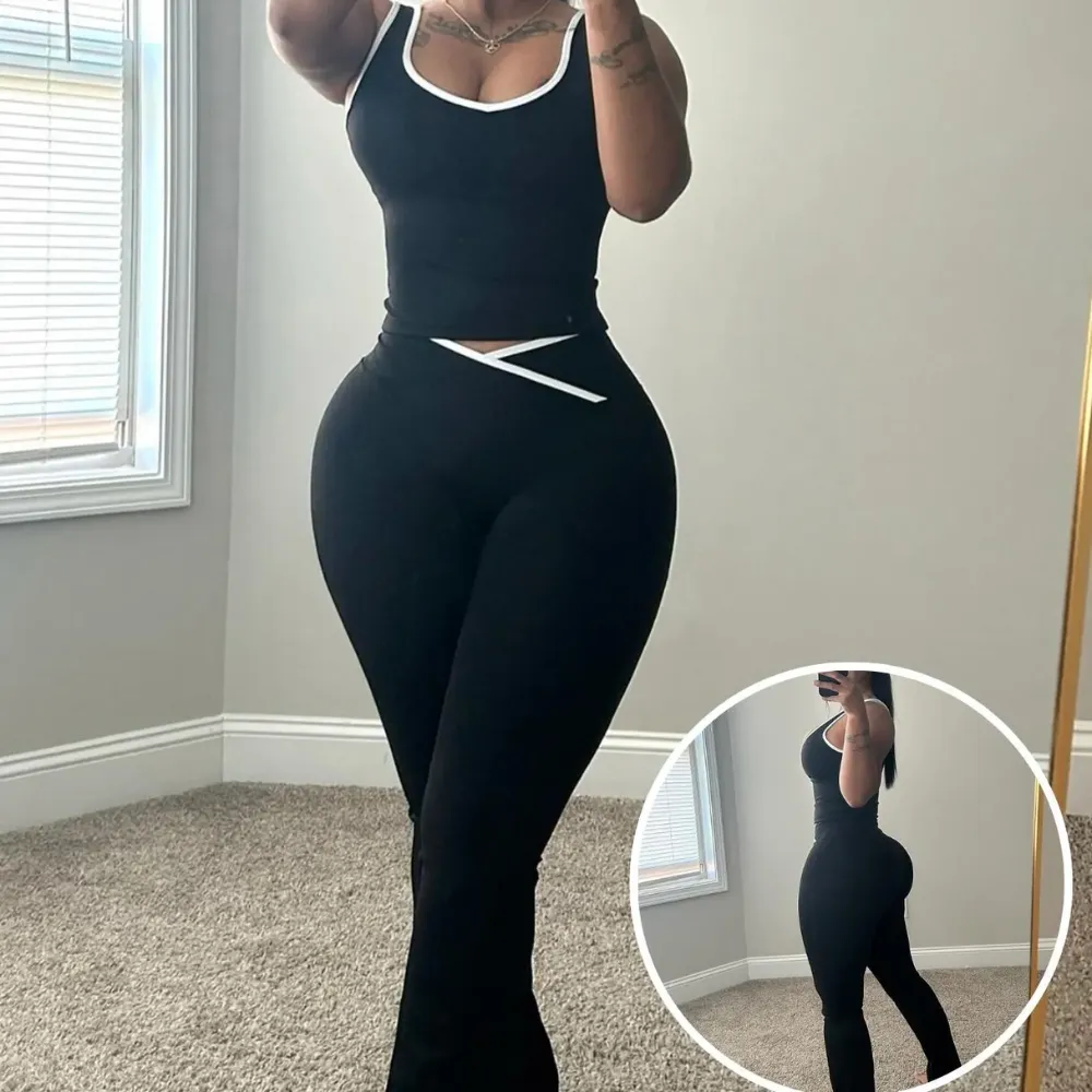 Women's Sleeveless Gym Yoga Outfit