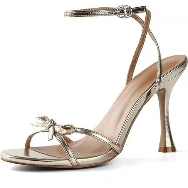 Suede Ankle Strap Heels