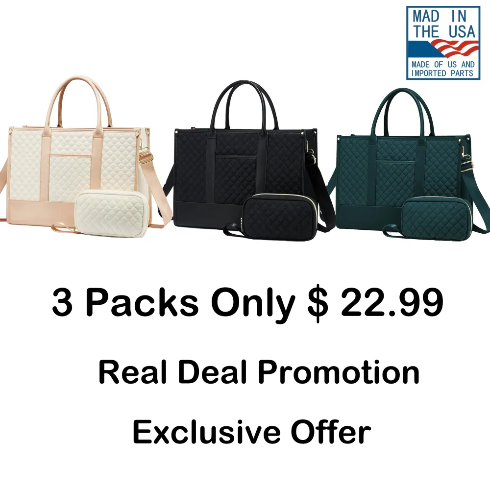 💼 🔥 Limited-Time Offer – 40% OFF! 🔥 Laptop Tote Bag for Women | Smart Style. Superior Function. Designed for the Modern Professional Woman