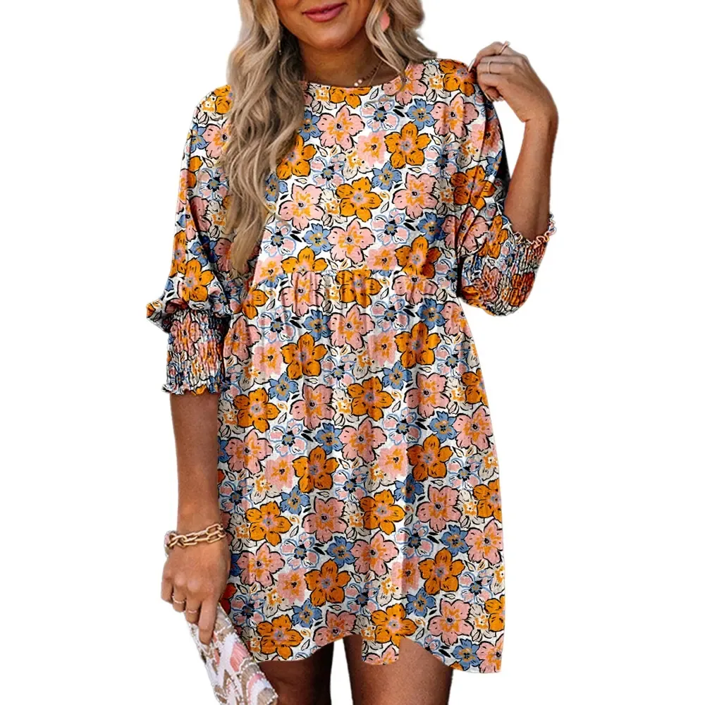 Women's Summer Waist-Cinching Dress🔥8-Pack - Only $24