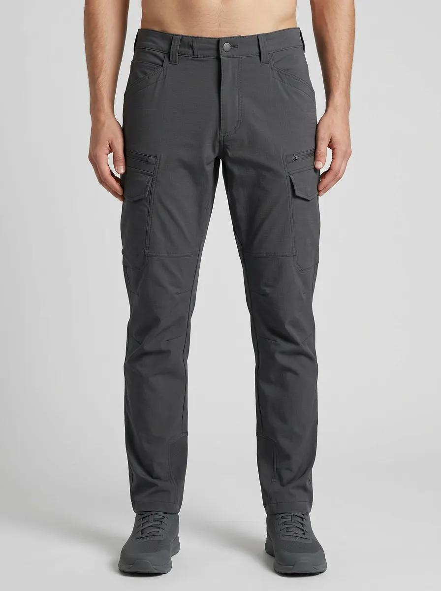 Men's Reinforced-Knee Utility Cargo Pants