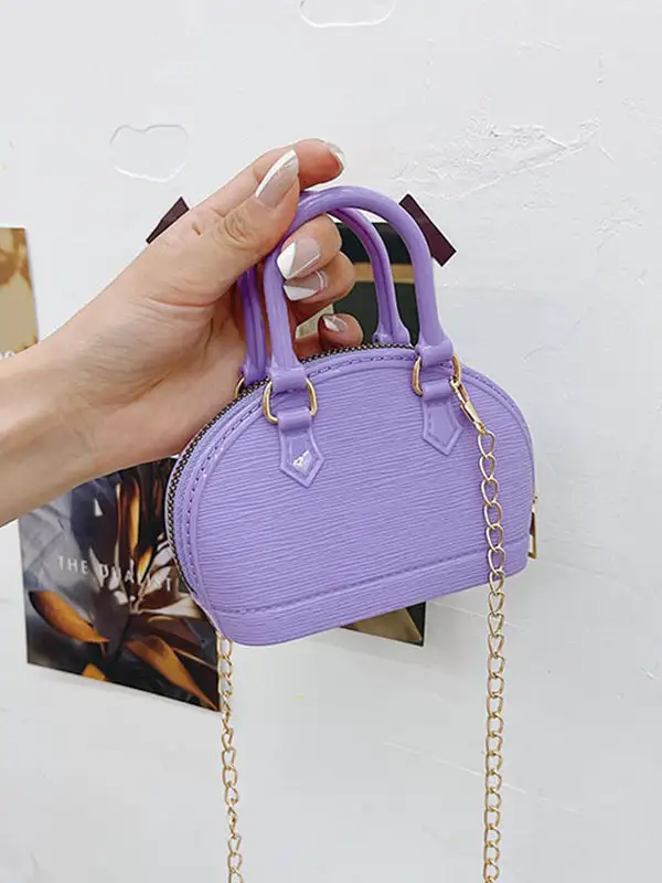 Compact Geometric Crossbody Bag